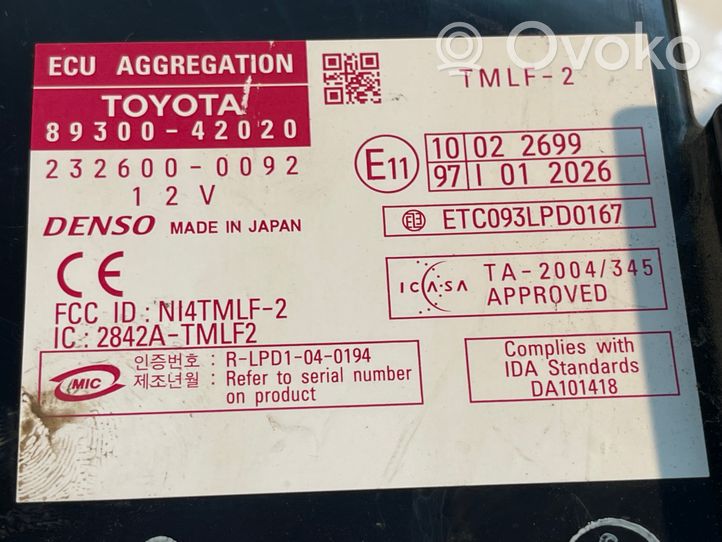 Toyota RAV 4 (XA50) Komfortsteuergerät Bordnetzsteuergerät 