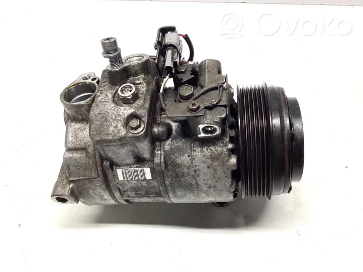 Mercedes-Benz E W212 Ilmastointilaitteen kompressorin pumppu (A/C) 4472807082