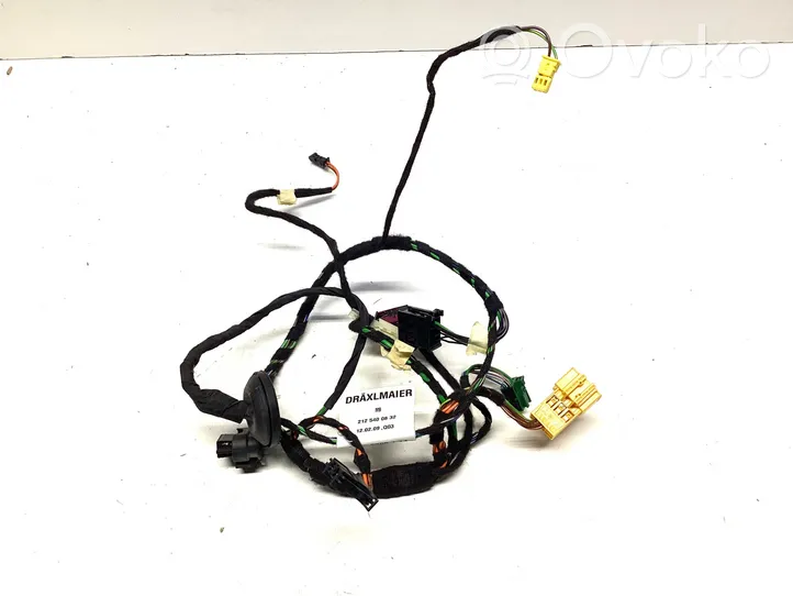 Mercedes-Benz E W212 Cableado de puerta delantera 2125400832