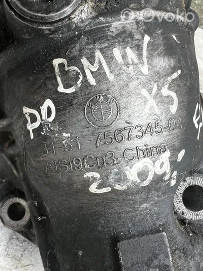 BMW X5 E70 Mechanizm różnicowy przedni / Dyferencjał 7567345