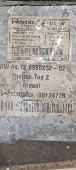 BMW 7 E65 E66 Pre riscaldatore ausiliario (Webasto) 6980232