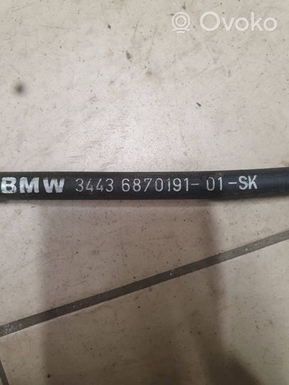 BMW X5 F15 Käsijarru seisontajarrun johdotus 6870191
