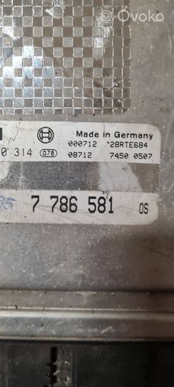 BMW 5 E39 Variklio valdymo blokas 7786581