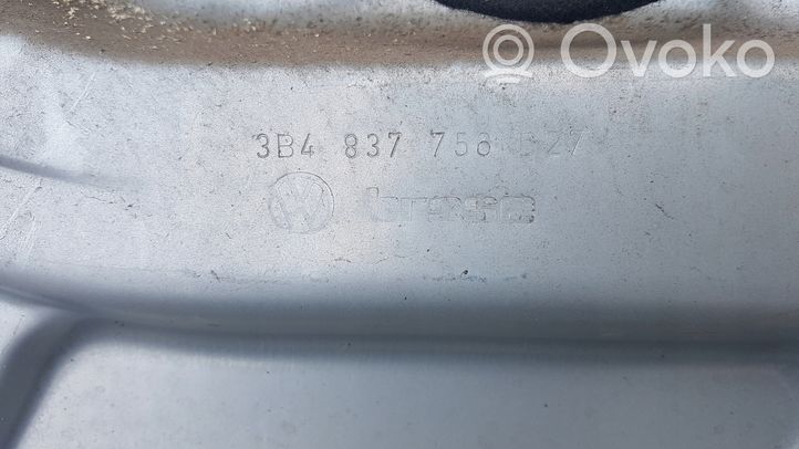 Volkswagen PASSAT B5.5 Mécanisme de lève-vitre avant sans moteur 3B4837752EQ