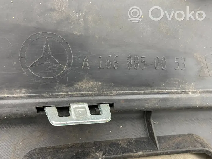 Mercedes-Benz ML W166 Listwa dolna zderzaka tylnego A1668850053