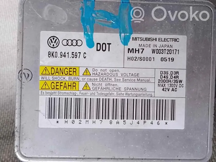 Audi A1 Xenon valdymo blokas 8K0941597C