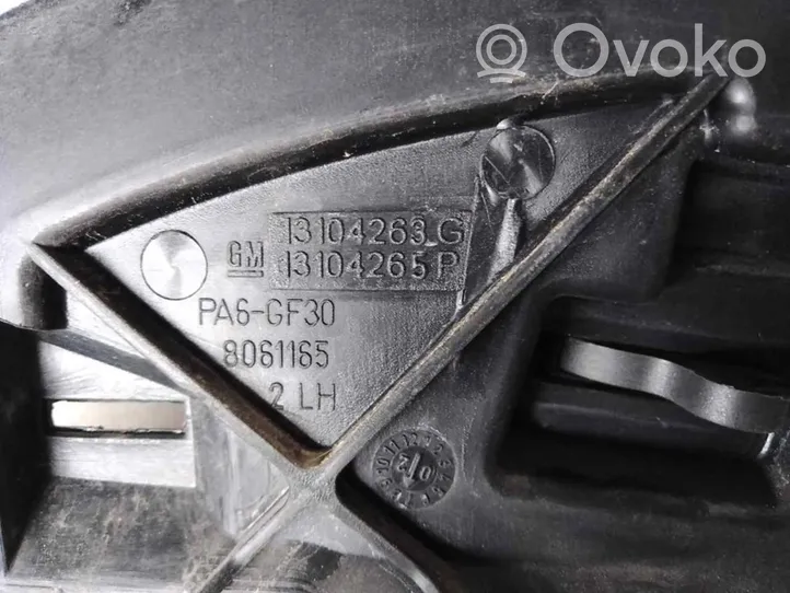 Opel Corsa C Poignée inférieure de porte avant 13104263