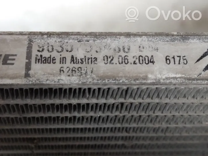 Citroen C3 Jäähdyttimen lauhdutin (A/C) 6455JF