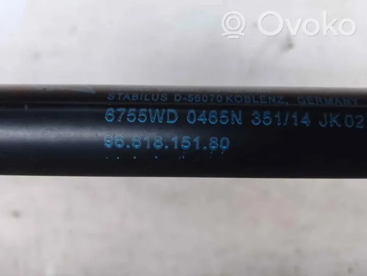 Citroen C3 Vérin de capot arrière 9661815180