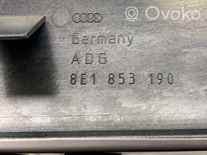 Audi A4 S4 B7 8E 8H Center console decorative trim 8E1853189