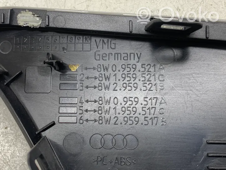 Audi A4 S4 B9 Maniglia interna per portiera anteriore 8W0837019