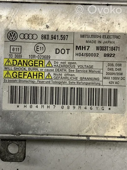 Audi A4 S4 B9 Ajovalojen virranrajoitinmoduuli Xenon 8K0941597