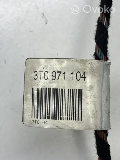Skoda Superb B6 (3T) Wiązka przewodów czujnika parkowania PDC 3T0971104