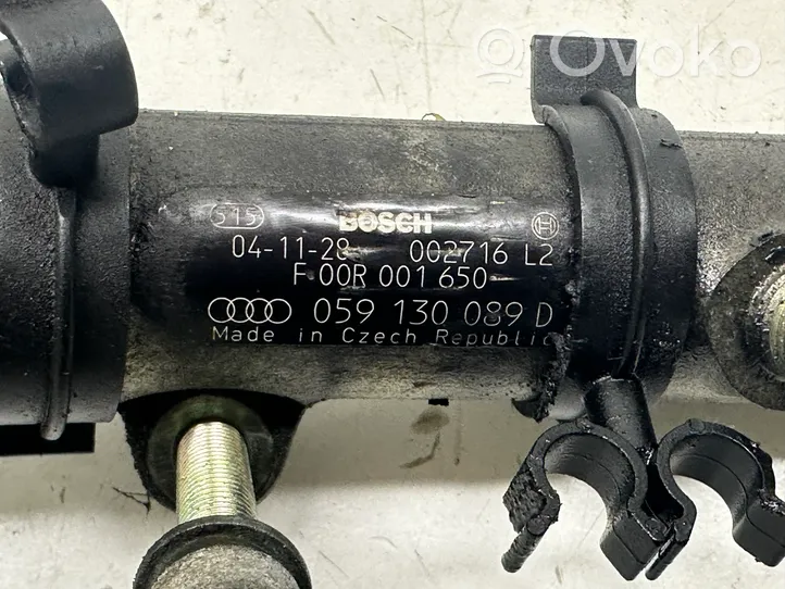 Audi A4 S4 B7 8E 8H Zestaw układu wtrysku paliwa 059130277S