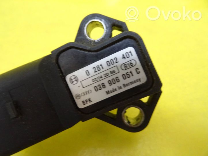 Audi A3 S3 8P Sensore di pressione 0281002401