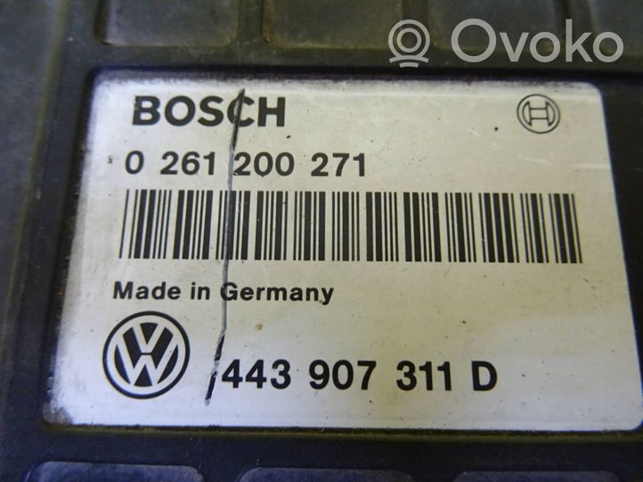 Volkswagen PASSAT B3 Centralina/modulo del motore 443907311D