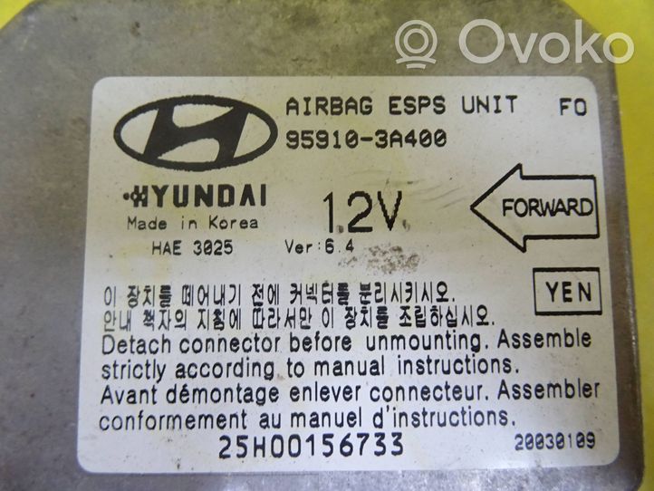 Hyundai Trajet Unidad de control/módulo del Airbag 95910-3A400