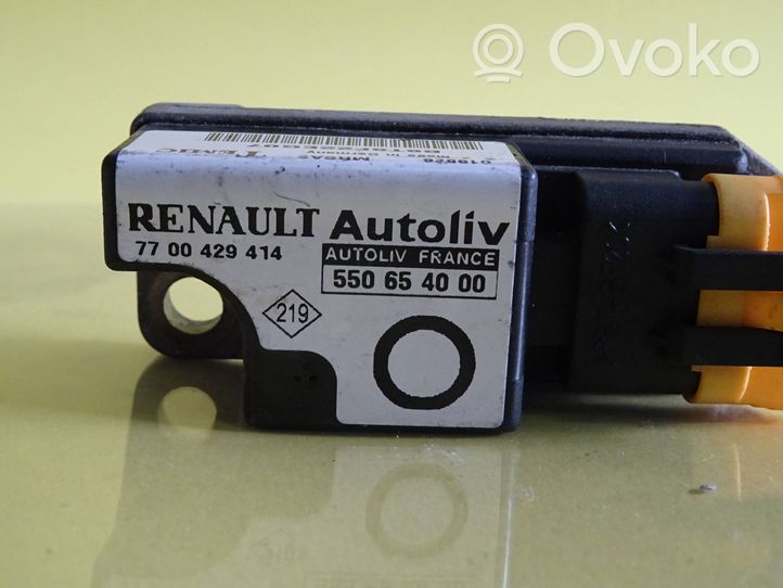 Renault Twingo I Sensor impacto/accidente para activar Airbag 7700429414 