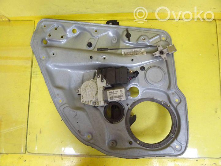 Volkswagen Bora Silniczek podnoszenia szyby drzwi tylnych 1J4959811C