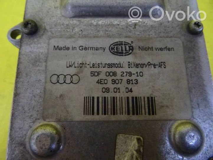 Audi A8 S8 D3 4E Įtampos keitiklis/ keitimo modulis 4E0907813