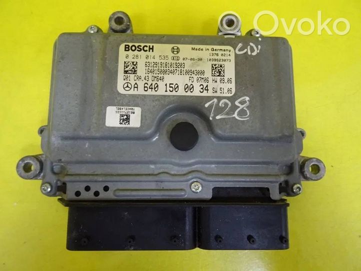 Mercedes-Benz A W169 Moottorin ohjainlaite/moduuli A6401500034