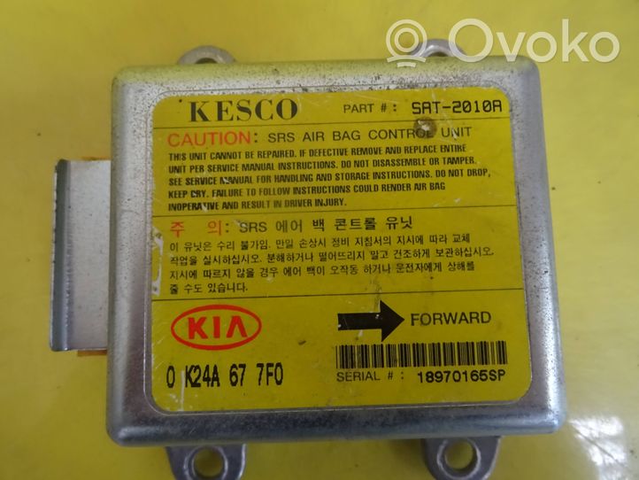 KIA Sephia Module de contrôle airbag 0K24A677F0