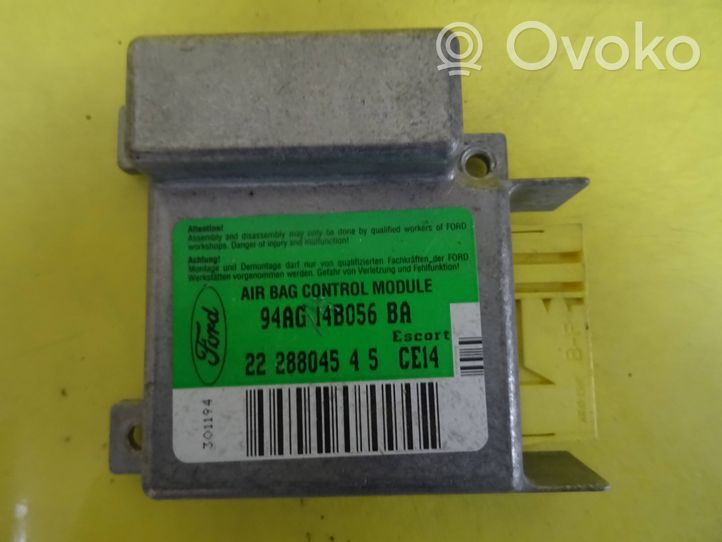 Ford Escort Centralina/modulo airbag 94AG14B056BA