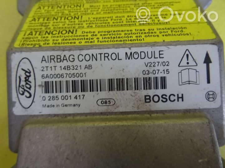 Ford Transit Module de contrôle airbag 2T1T14B321AB