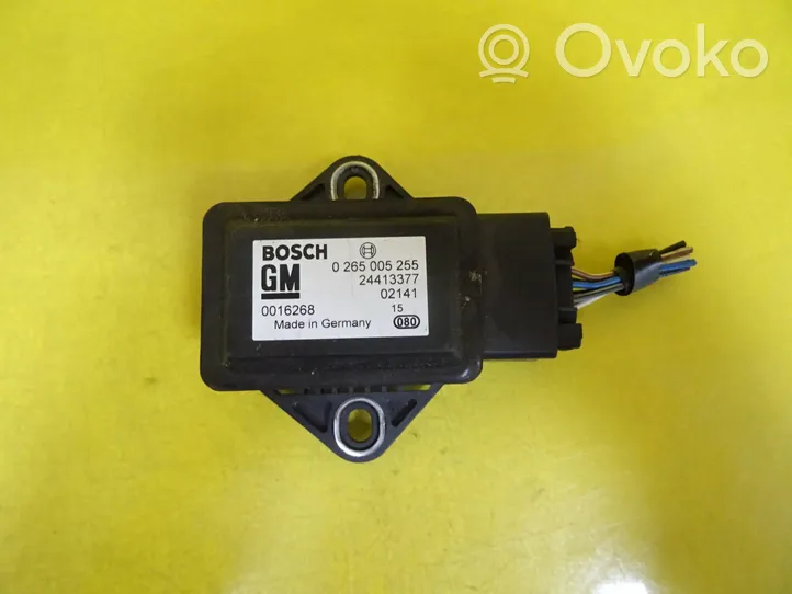 Opel Astra G Capteur de vitesse de lacet d'accélération ESP 0265005255