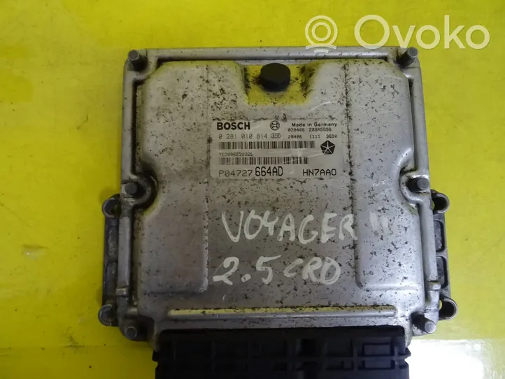 Chrysler Voyager Sterownik / Moduł ECU 0281010814