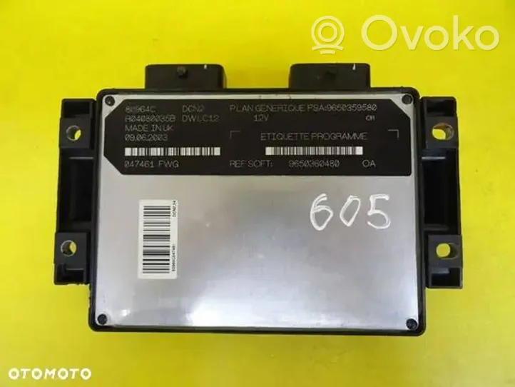 Citroen Berlingo Calculateur moteur ECU R04080035B