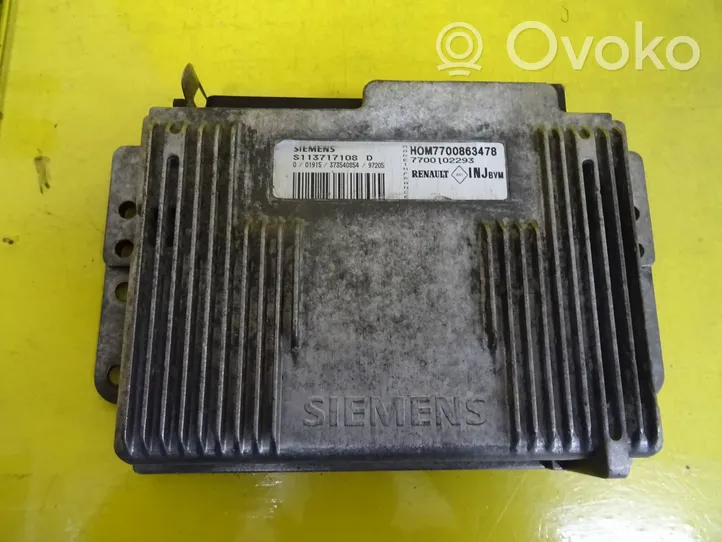 Renault Laguna I Calculateur moteur ECU 7700102293