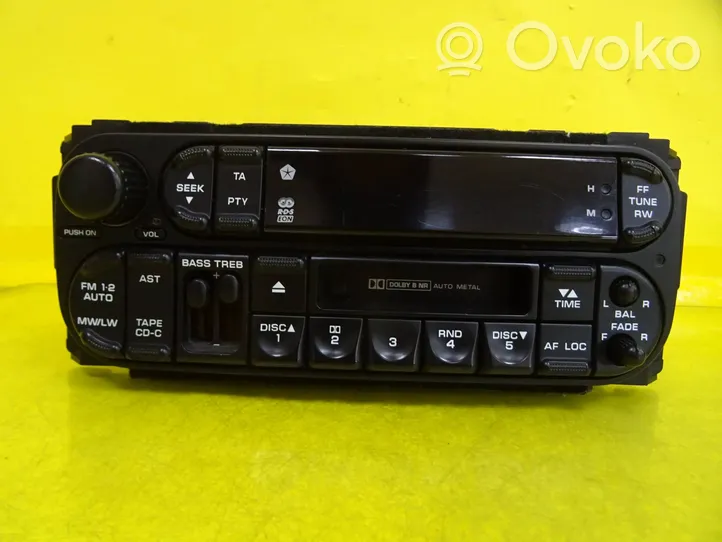 Chrysler Neon II Radio / CD/DVD atskaņotājs / navigācija P04858513AKA