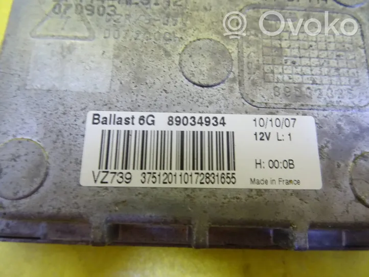 Renault Laguna III Module convertisseur de tension 89034934