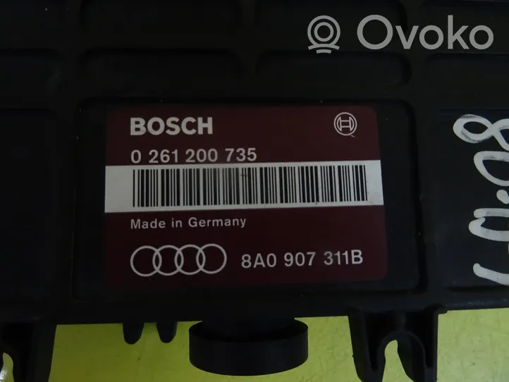 Audi 80 90 S2 B4 Calculateur moteur ECU 0261200735