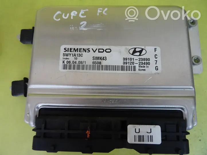 Hyundai Coupe Calculateur moteur ECU 39101-23890