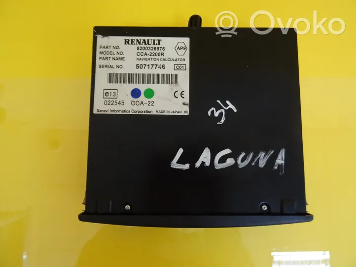 Renault Laguna II Unité de navigation Lecteur CD / DVD 8200326976