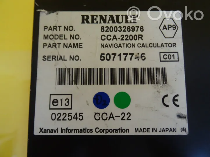 Renault Laguna II Stacja multimedialna GPS / CD / DVD 8200326976