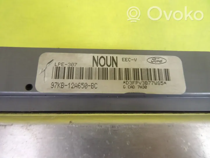 Ford Ka Calculateur moteur ECU 97KB12A650BC