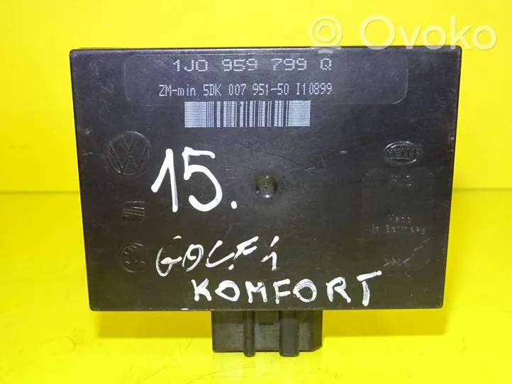 Volkswagen Golf IV Modulo comfort/convenienza 1J0959799Q
