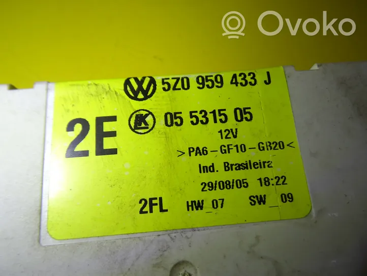 Volkswagen Fox Moduł / Sterownik komfortu 5Z0959433J