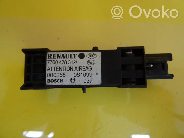 Renault Clio II Airbagsensor Crashsensor Drucksensor 7700428312