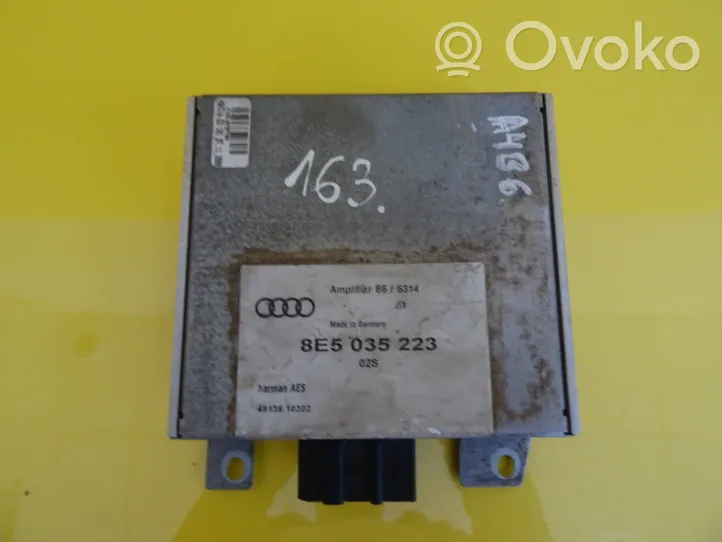 Audi A4 S4 B6 8E 8H Amplificateur de son 8E5035223