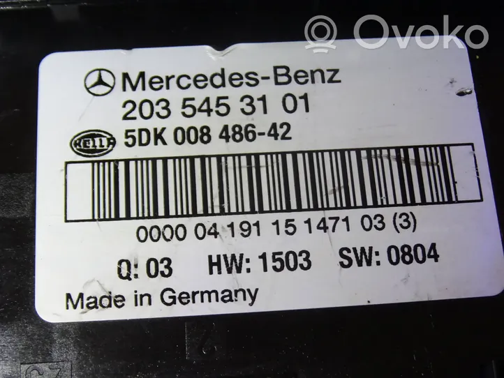 Mercedes-Benz C W203 Moduł / Sterownik komfortu 2035453101