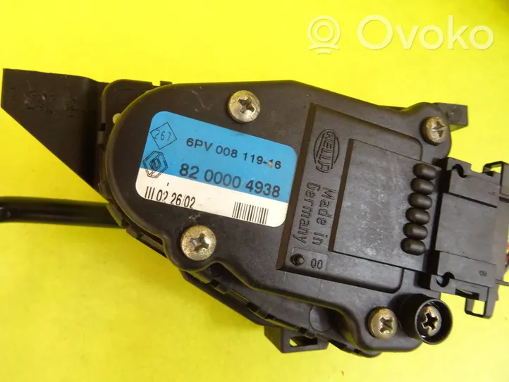 Renault Vel Satis Accelerator throttle pedal 8200004938