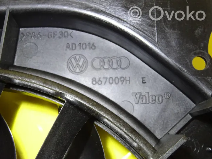 Audi A4 S4 B6 8E 8H Elektrisks radiatoru ventilators 8E0959501D