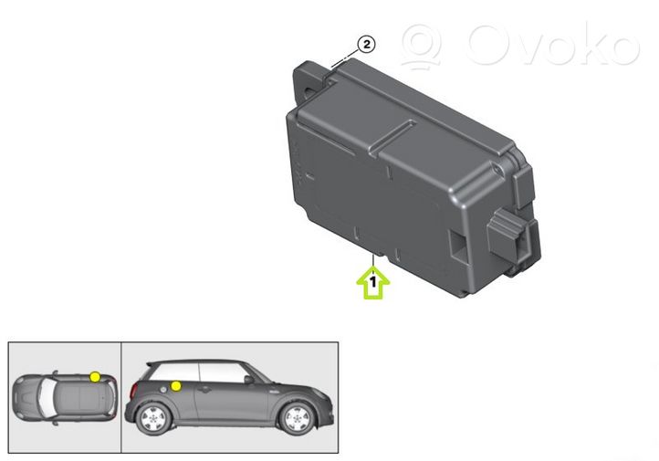 Mini One - Cooper F56 F55 Sonstige Steuergeräte / Module 9319081