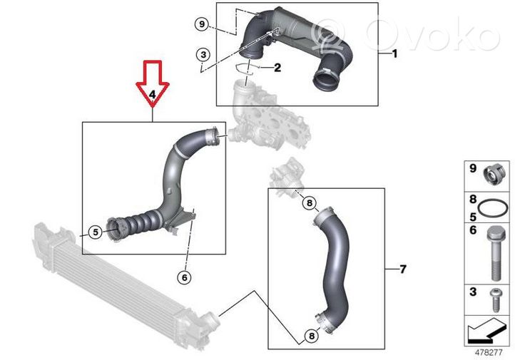 Mini One - Cooper F56 F55 Turbocompresseur 8616211