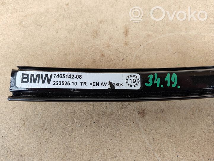 BMW 3 G20 G21 Rail de pare-brise de porte arrière 51437465142