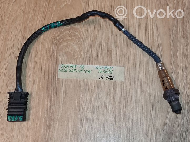 BMW 2 F22 F23 Sonde lambda 7596908